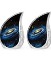 Milky Way Galaxy Funeral Urns For Ashes - Outer Space Memorial Urn