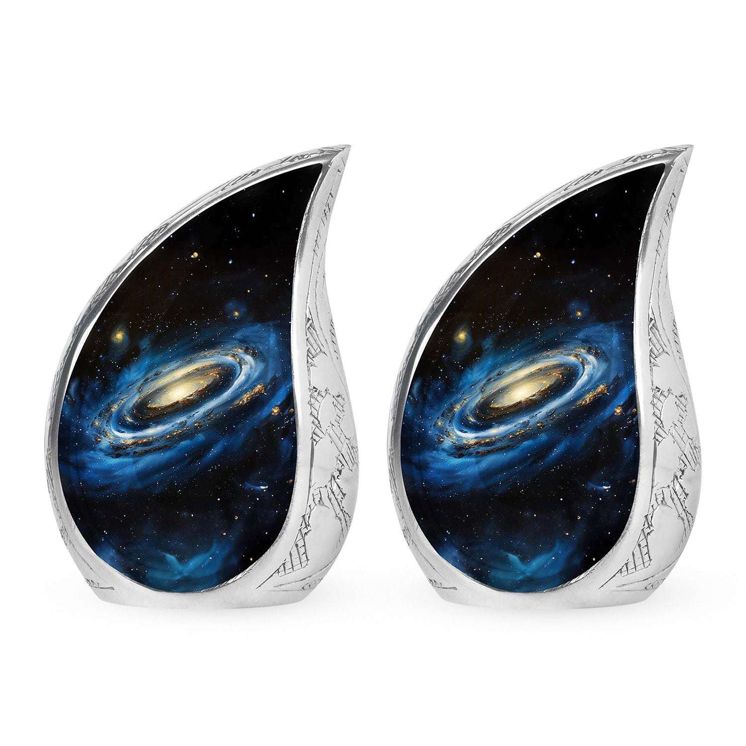Milky Way Galaxy Funeral Urns For Ashes - Outer Space Memorial Urn