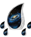 Milky Way Galaxy Funeral Urns For Ashes - Outer Space Memorial Urn