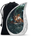 Lioness And Cub Cremation Urn For Adults - Lion Urns For Men & Women