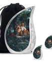 Lioness And Cub Cremation Urn For Adults - Lion Urns For Men & Women
