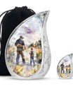 Artistic Fishing Cremation Ashes Urns - Father & Daughter Memorial Urn