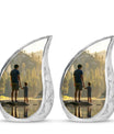 Father & Son Fishing Memorial Urn - Funeral Urns For Human Ashes