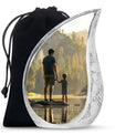 Father & Son Fishing Memorial Urn - Funeral Urns For Human Ashes