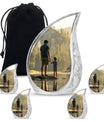 Father & Son Fishing Memorial Urn - Funeral Urns For Human Ashes