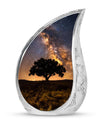 Starry Night Urn Keepsake For Ashes - Tree of life Large Funeral Urn