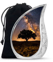 Starry Night Urn Keepsake For Ashes - Tree of life Large Funeral Urn