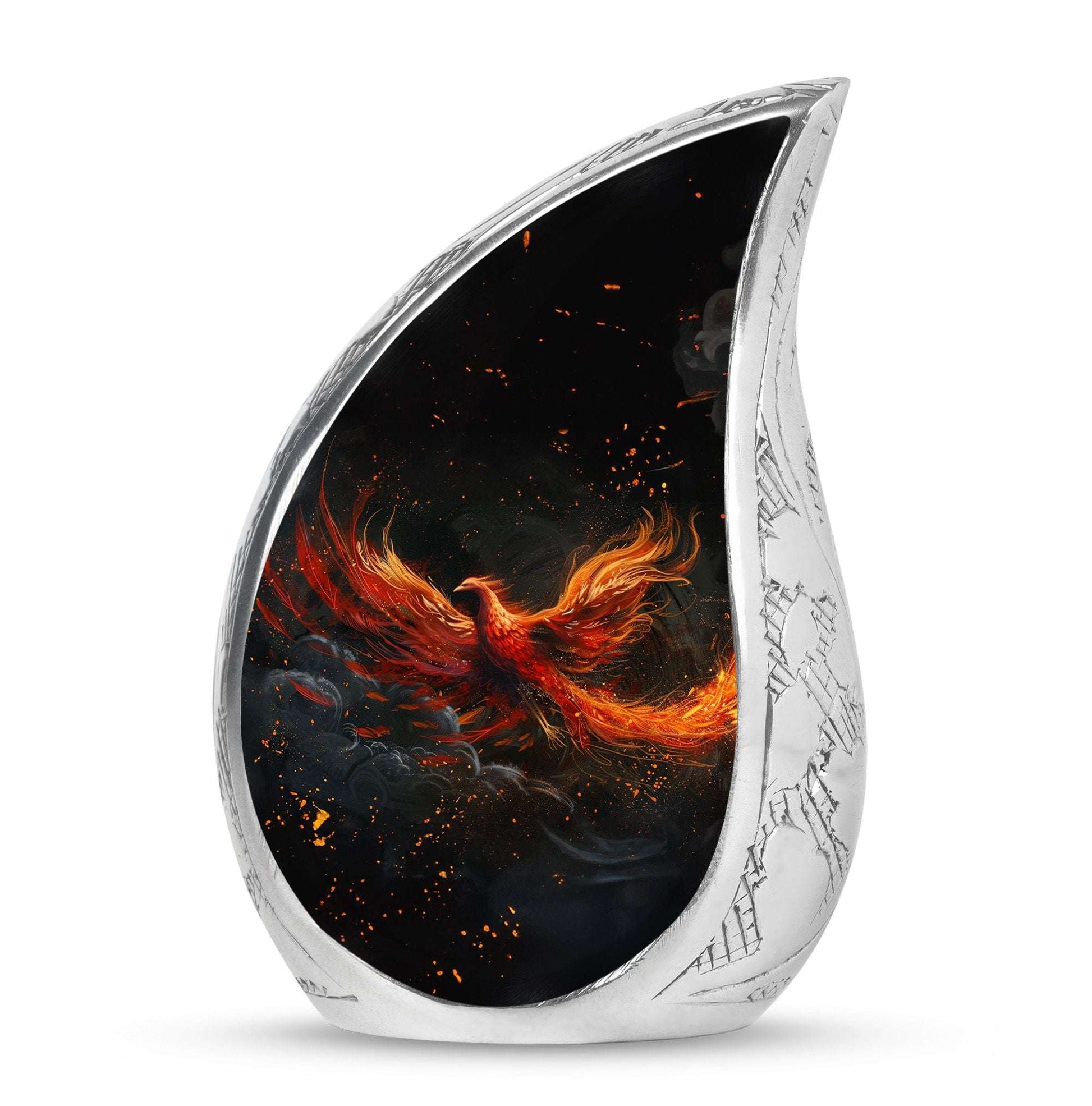 Phoenix Urn For Human Ashes - Phoenix Urn For Adult Male & Female