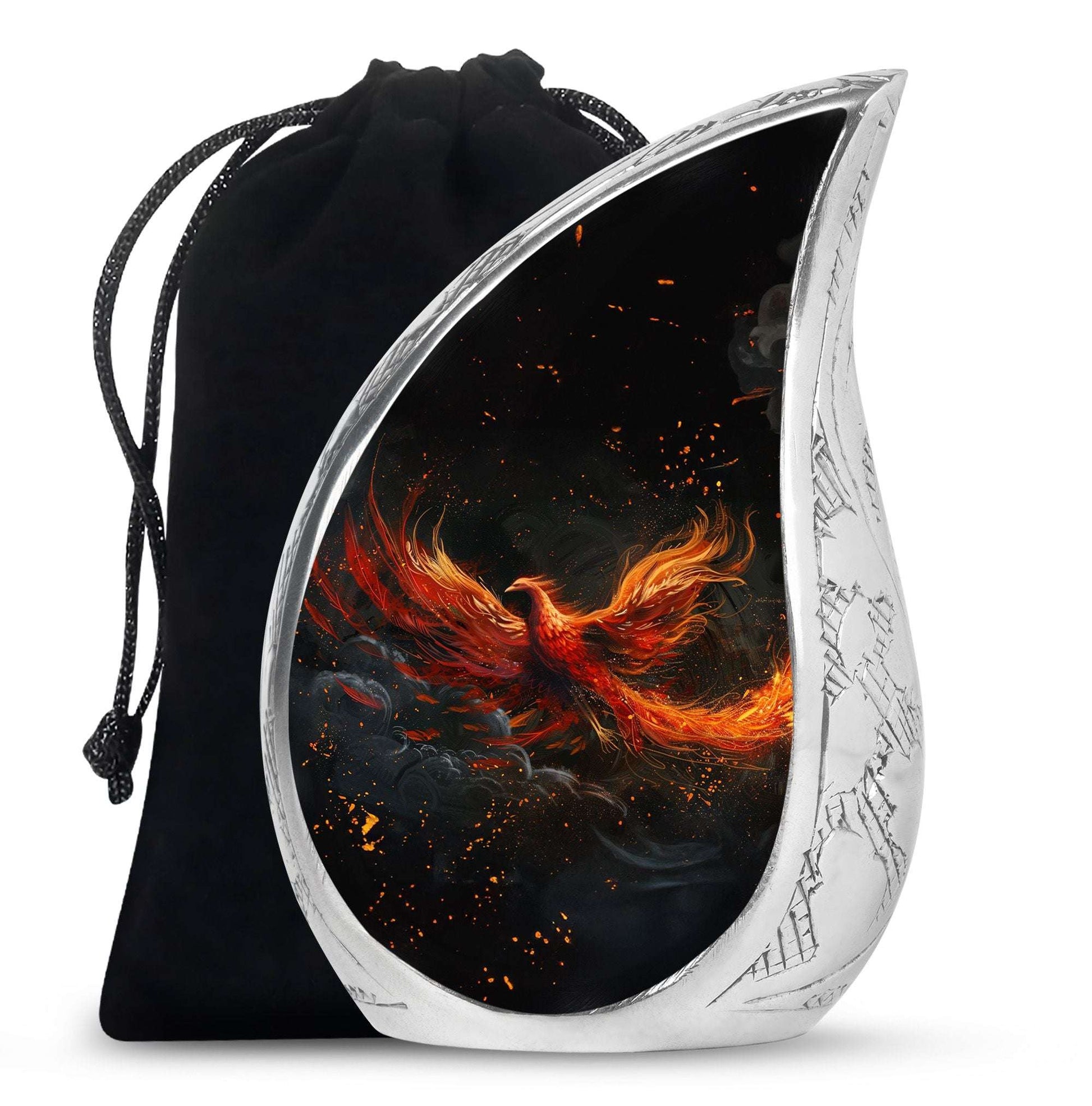 Phoenix Urn For Human Ashes - Phoenix Urn For Adult Male & Female