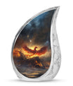 Phoenix Bird Adult Cremation Urn For Ashes - Mystical Bird Urn For Memorial