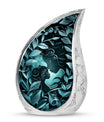 Mother & Child Keepsake For Human Ashes - Leaves Art Urn For Mom