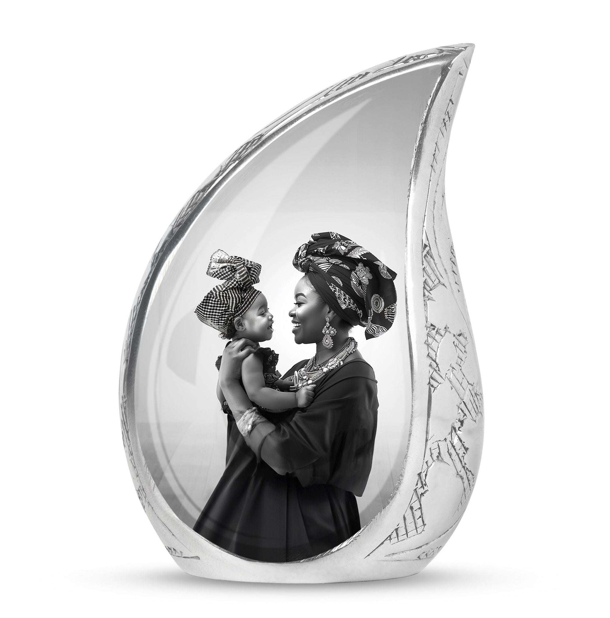 Mother's Love Urn For Human Ashes - Mother's Memorial Ashes Keepsake