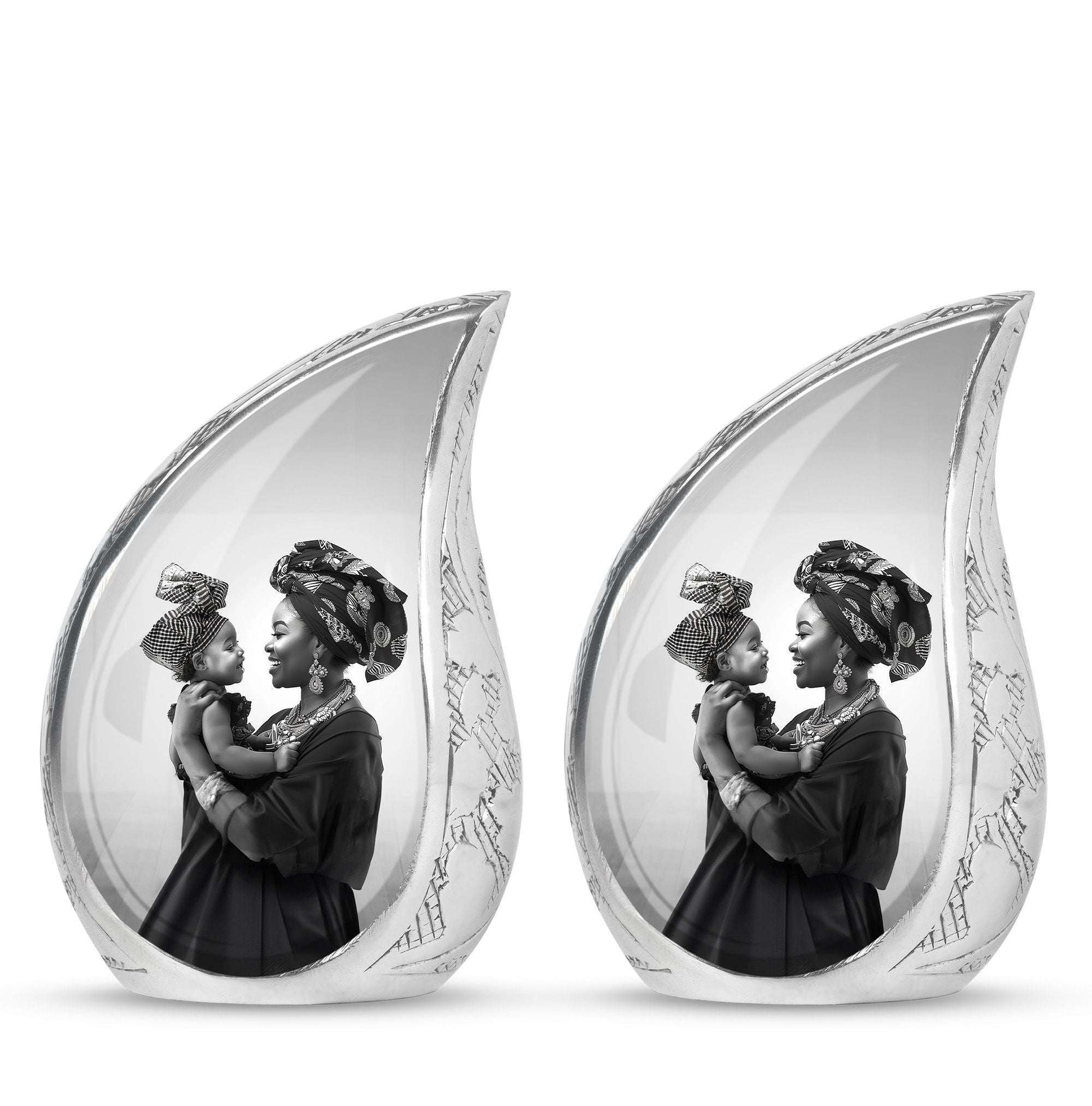 Mother's Love Urn For Human Ashes - Mother's Memorial Ashes Keepsake