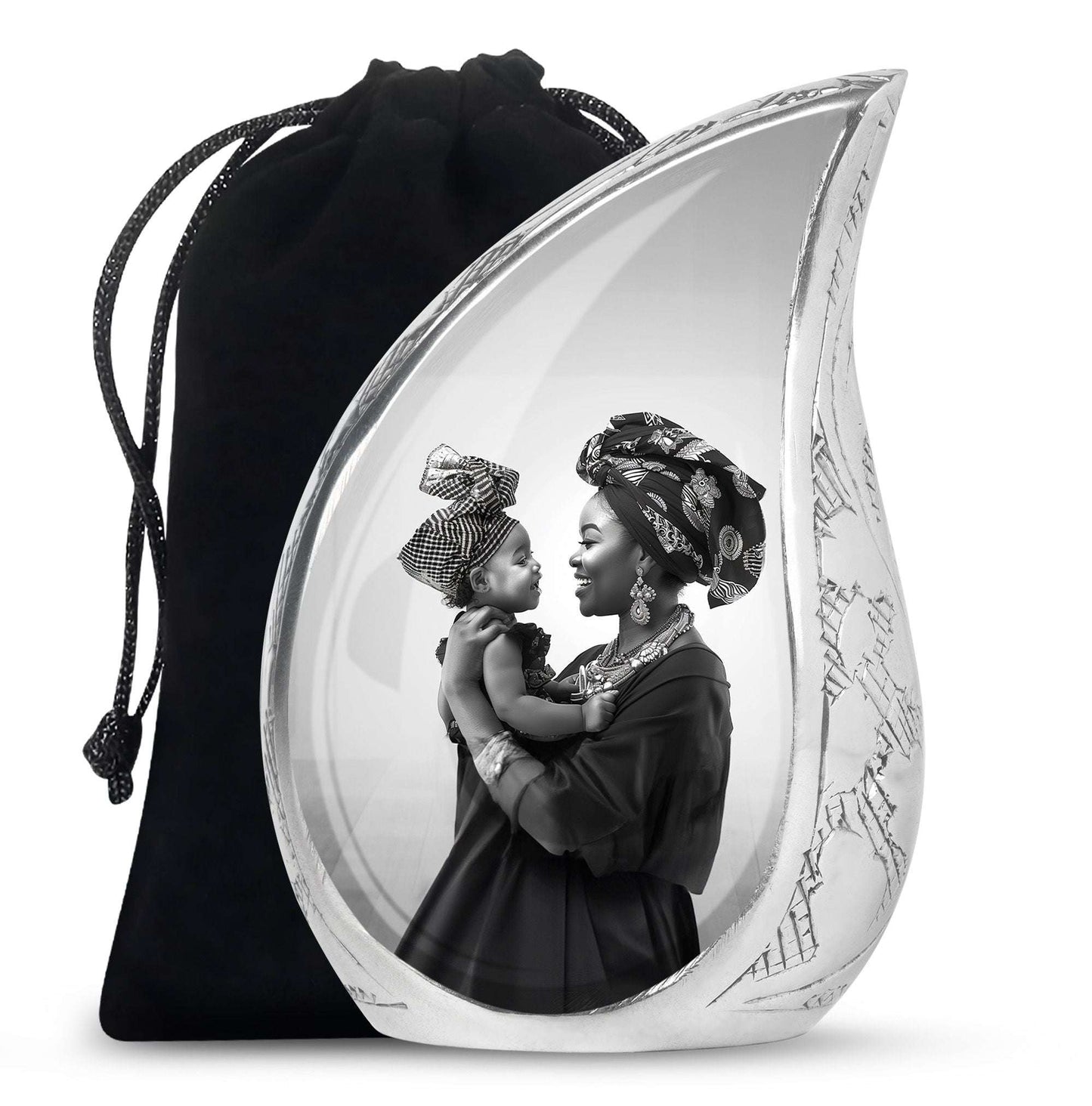 Mother's Love Urn For Human Ashes - Mother's Memorial Ashes Keepsake