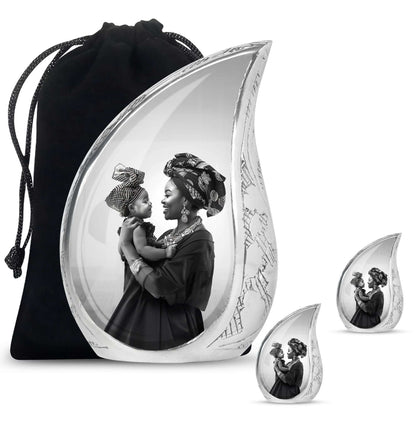 Mother's Love Urn For Human Ashes - Mother's Memorial Ashes Keepsake