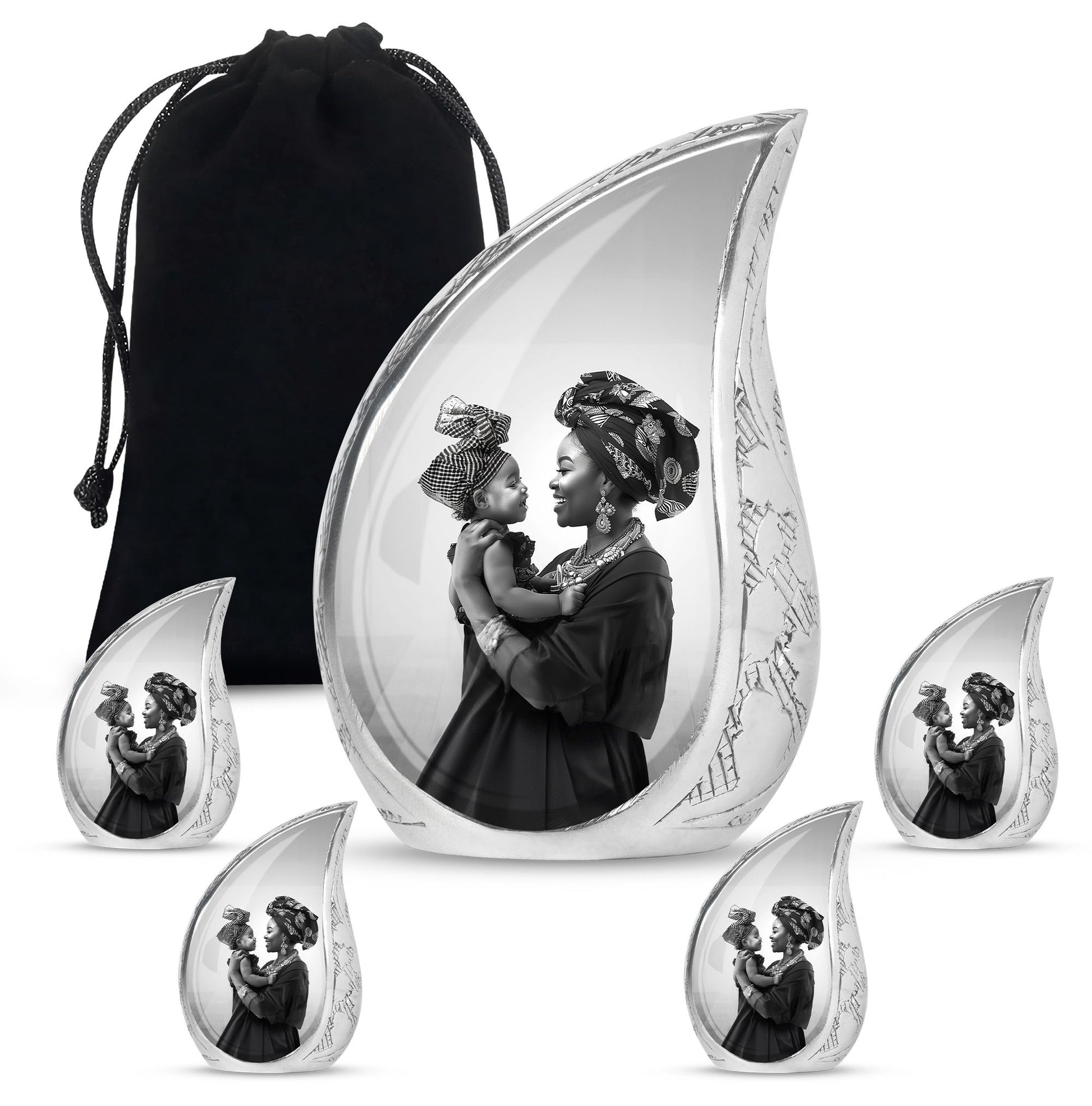 Mother's Love Urn For Human Ashes - Mother's Memorial Ashes Keepsake