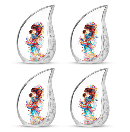 Mother's Love Artwork Urn - Mother Artistic Memorial Urn For Women