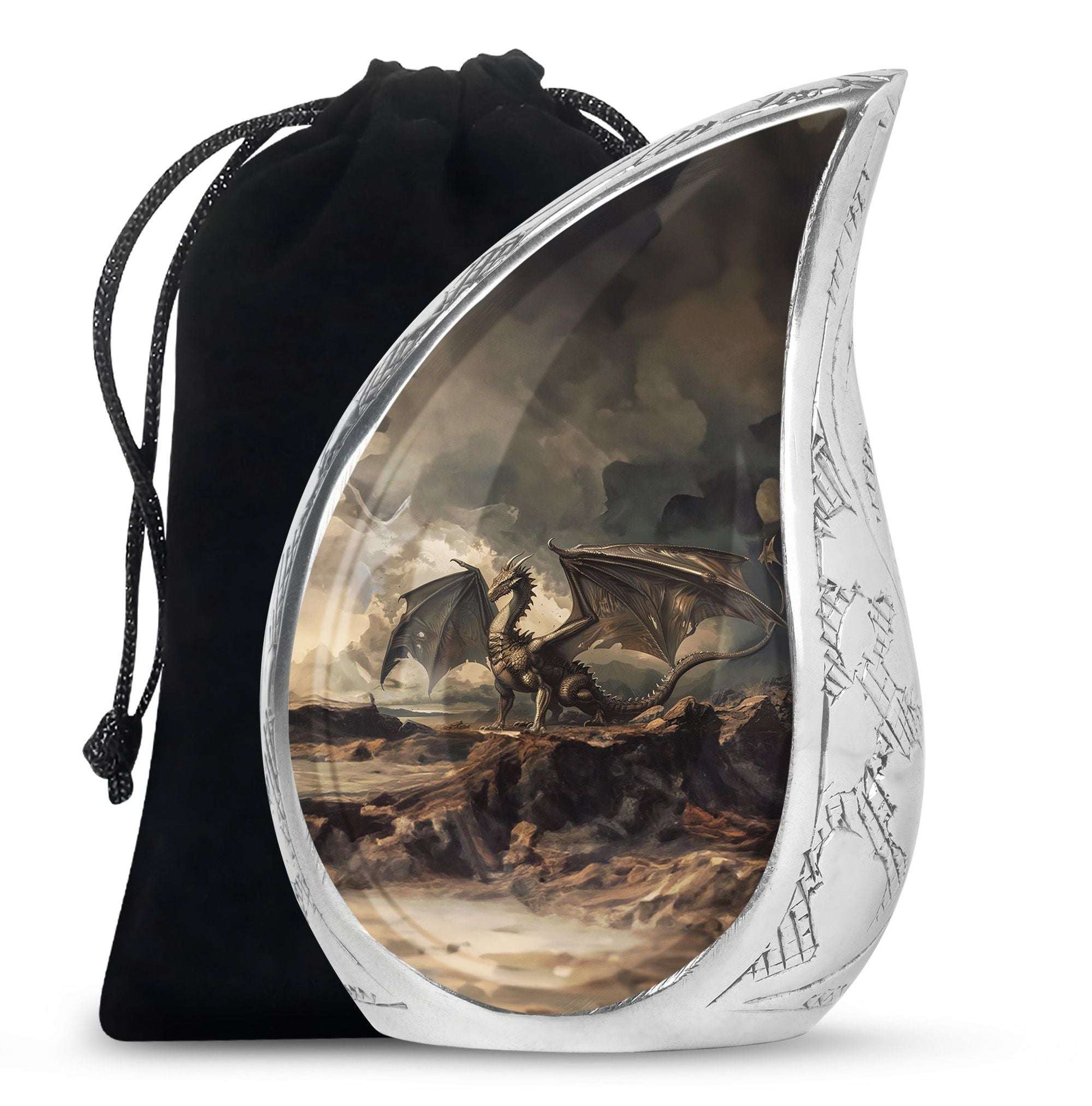 Dragon Urn For Human Ashes Keepsake - Dragon Urn For Adult Men & Women