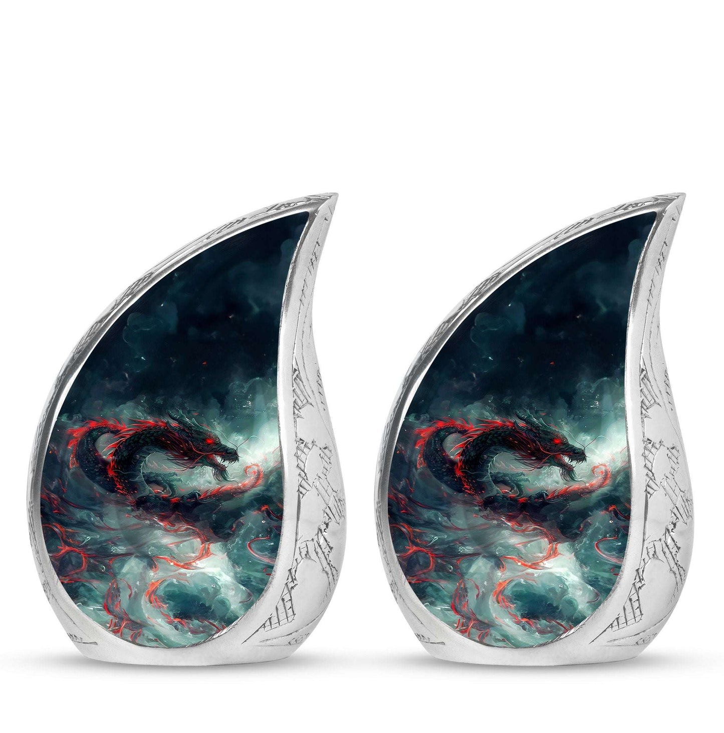 Dragon Memorial Ashes Urn For Adults - Cremation Keepsake For Men & Women
