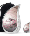 Pink Dragon Keepsake & Large Cremation Urns For Human Ashes