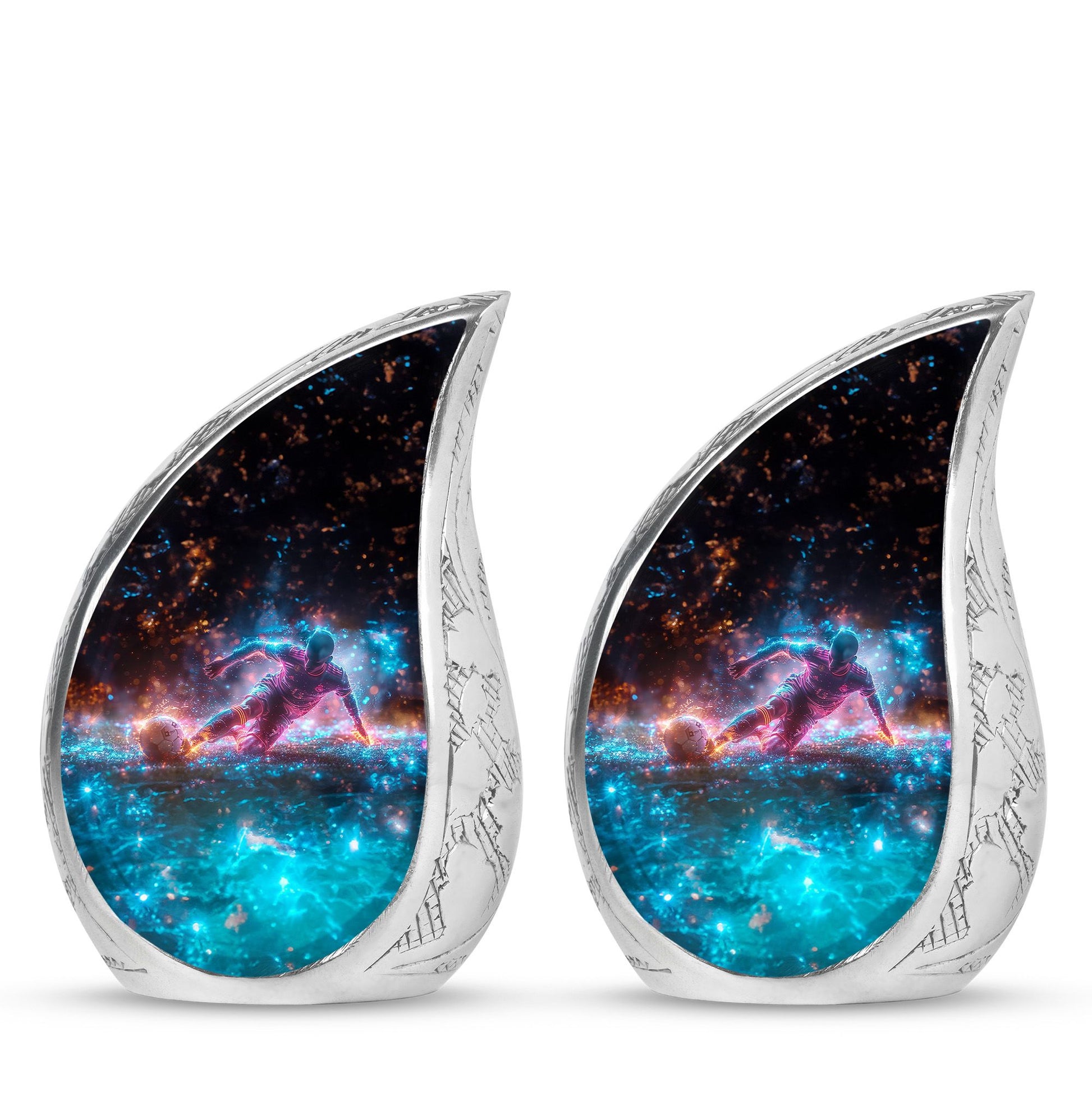 Soccer Keepsake For Ashes Large Funeral, Ashes Urn For Ashes