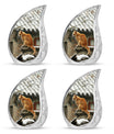 Orange Cat Keepsake For Ashes Large Funeral, Ashes Urn For Ashes