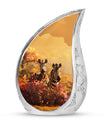 Zebra Urn For Human Ashes Dad Funeral, Ashes Urn