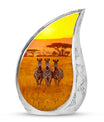 Zebra Memorial Urns And Funeral For Ashes Large Funeral, Ashes Urn