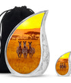 Zebra Memorial Urns And Funeral For Ashes Large Funeral, Ashes Urn