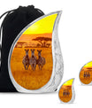 Zebra Memorial Urns And Funeral For Ashes Large Funeral, Ashes Urn