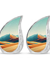 Mountains Urn Keepsake For Ashes Funeral, Ashes Memorial Urn