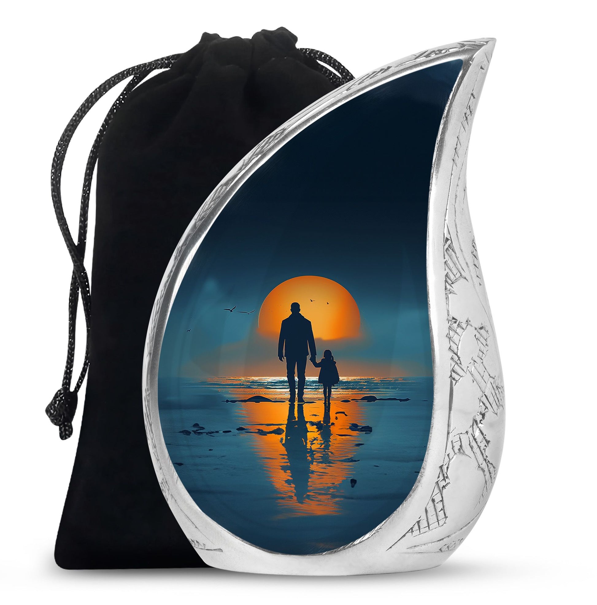 Father Keepsake For Human Ashes Set Of 4 Funeral, Ashes Urn For Ashes