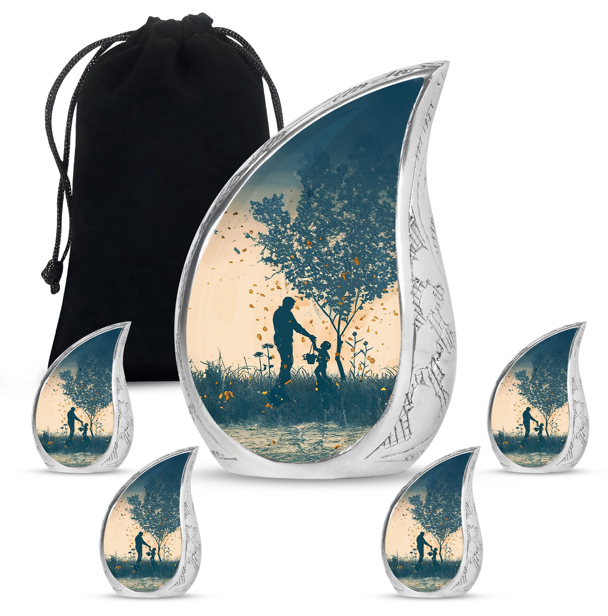 Father Keepsake For Human Ashes Funeral, Ashes Cremation Urn