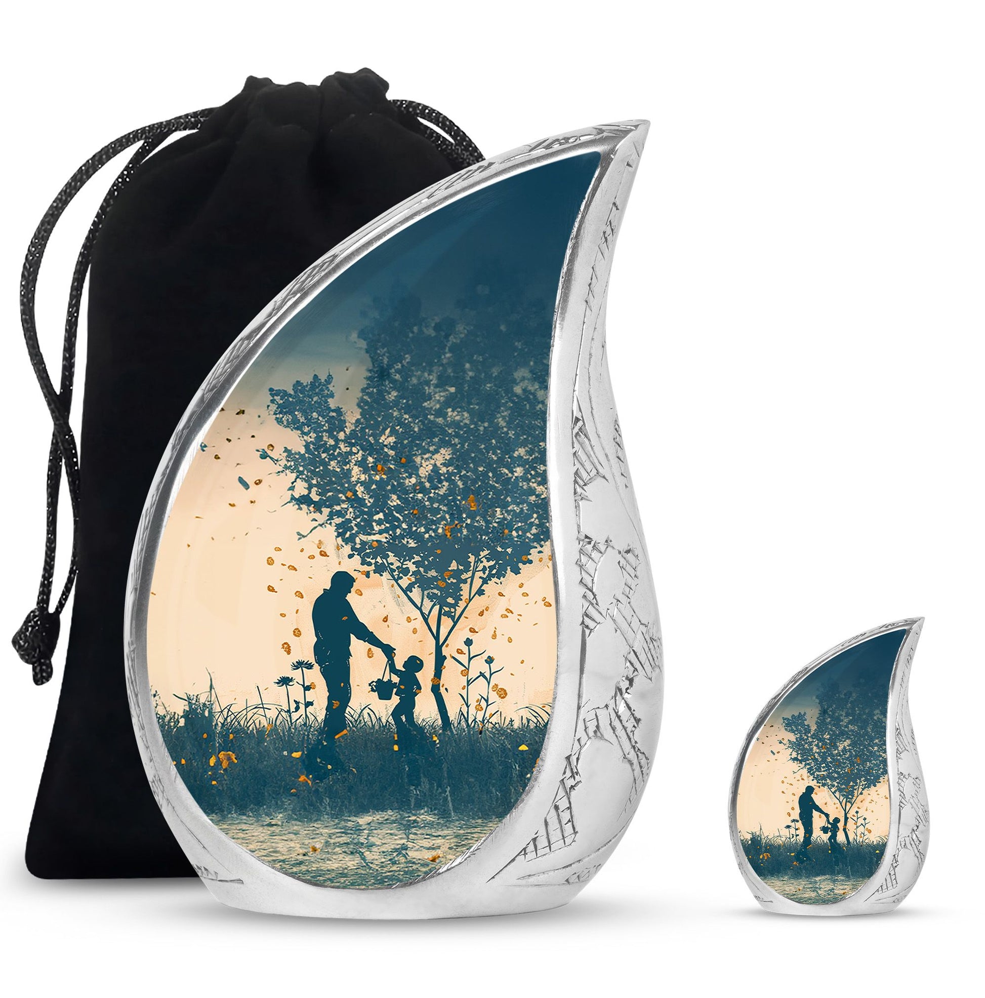 Father Keepsake For Human Ashes Funeral, Ashes Cremation Urn