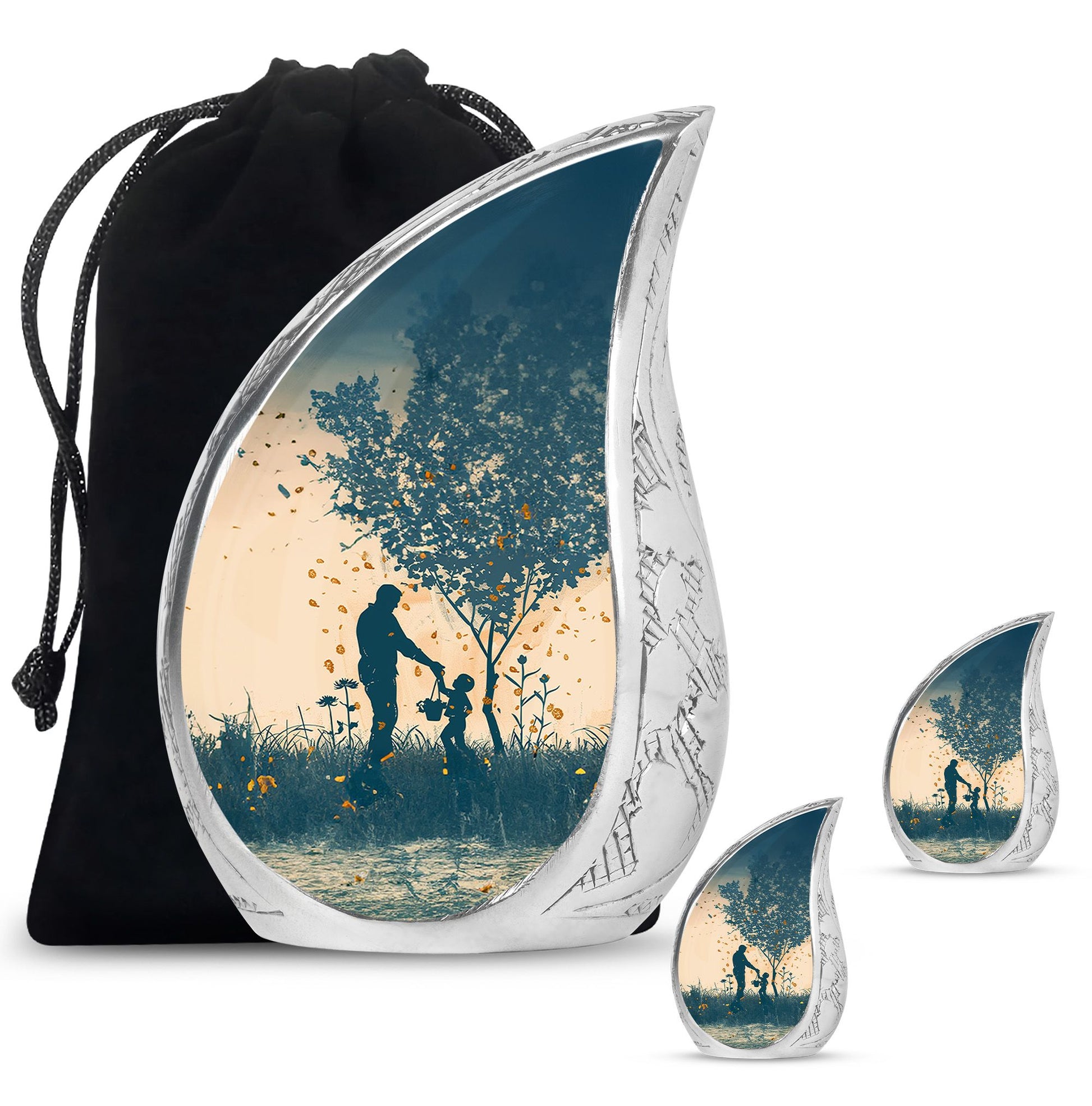 Father Keepsake For Human Ashes Funeral, Ashes Cremation Urn