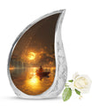 Lunar Urn For Human Ashes Keepsake Funeral, Ashes Urn