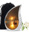 Lunar Urn For Human Ashes Keepsake Funeral, Ashes Urn