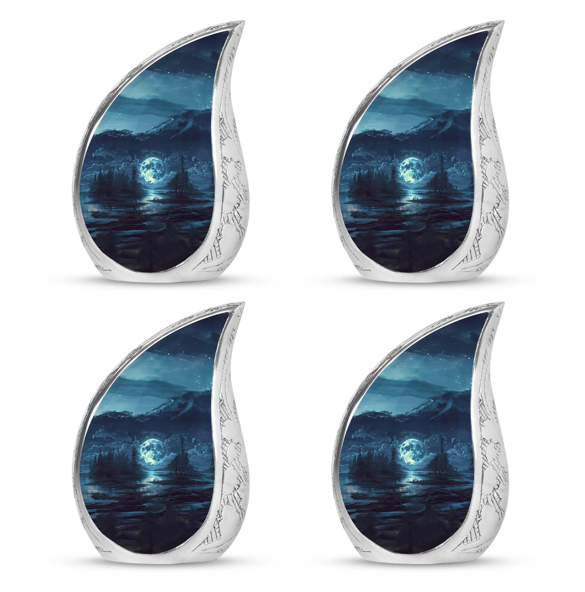 Lunar Small Urn Funeral, Ashes Cremation Urn