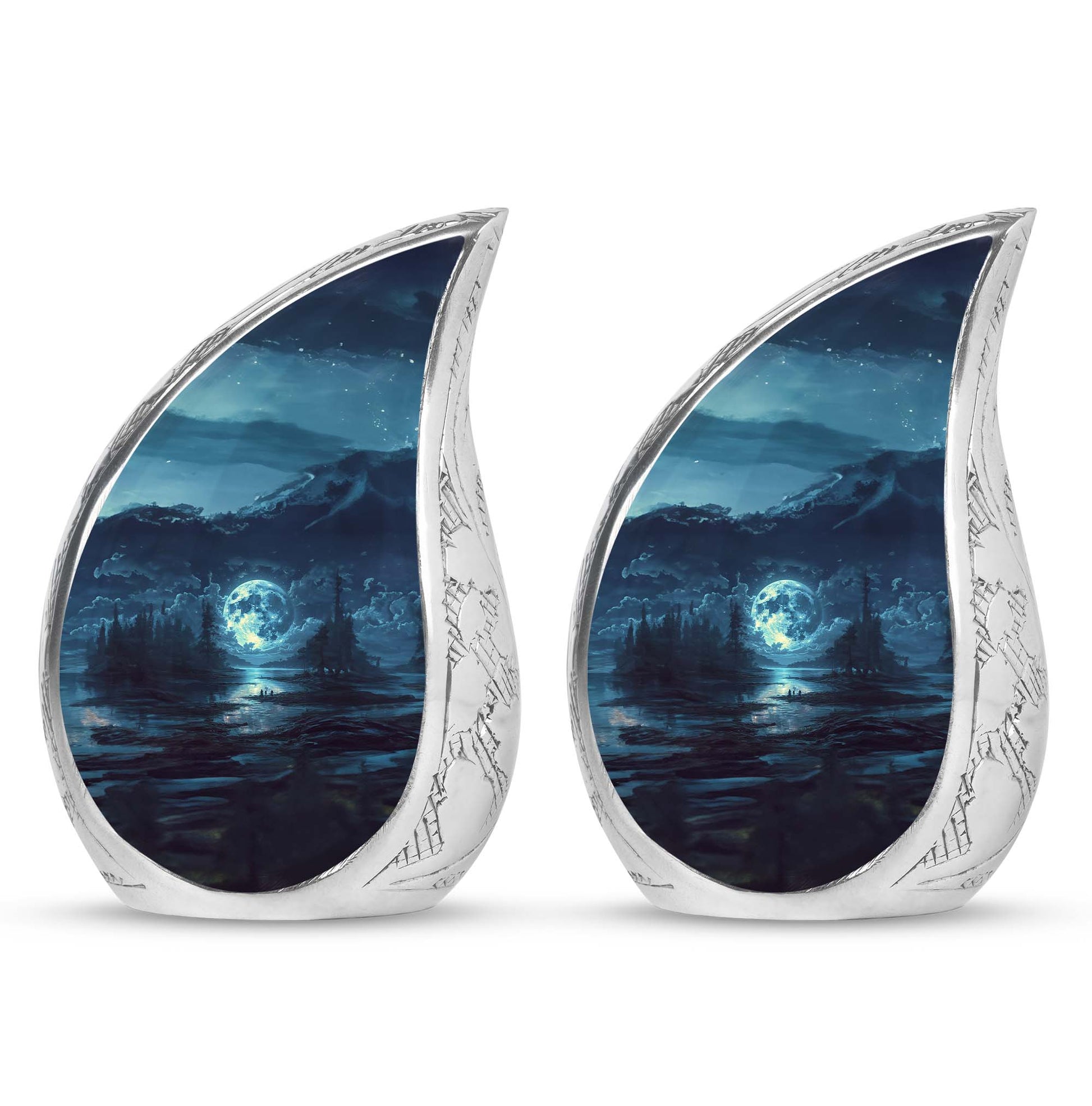 Lunar Small Urn Funeral, Ashes Cremation Urn