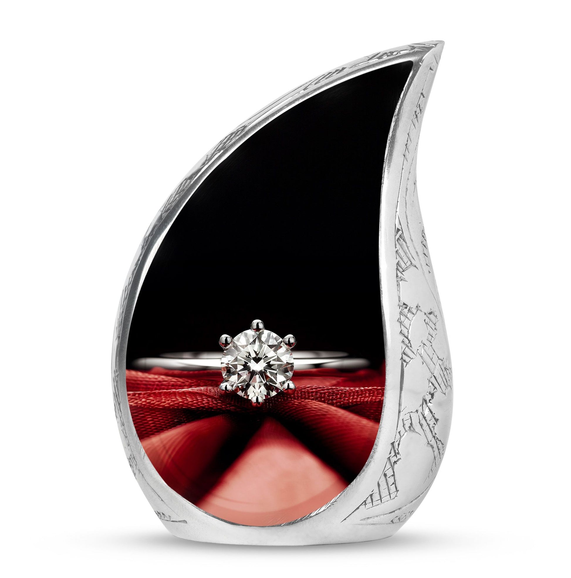 Ring Urn For Human Ashes Funeral, Ashes Memorial Urn