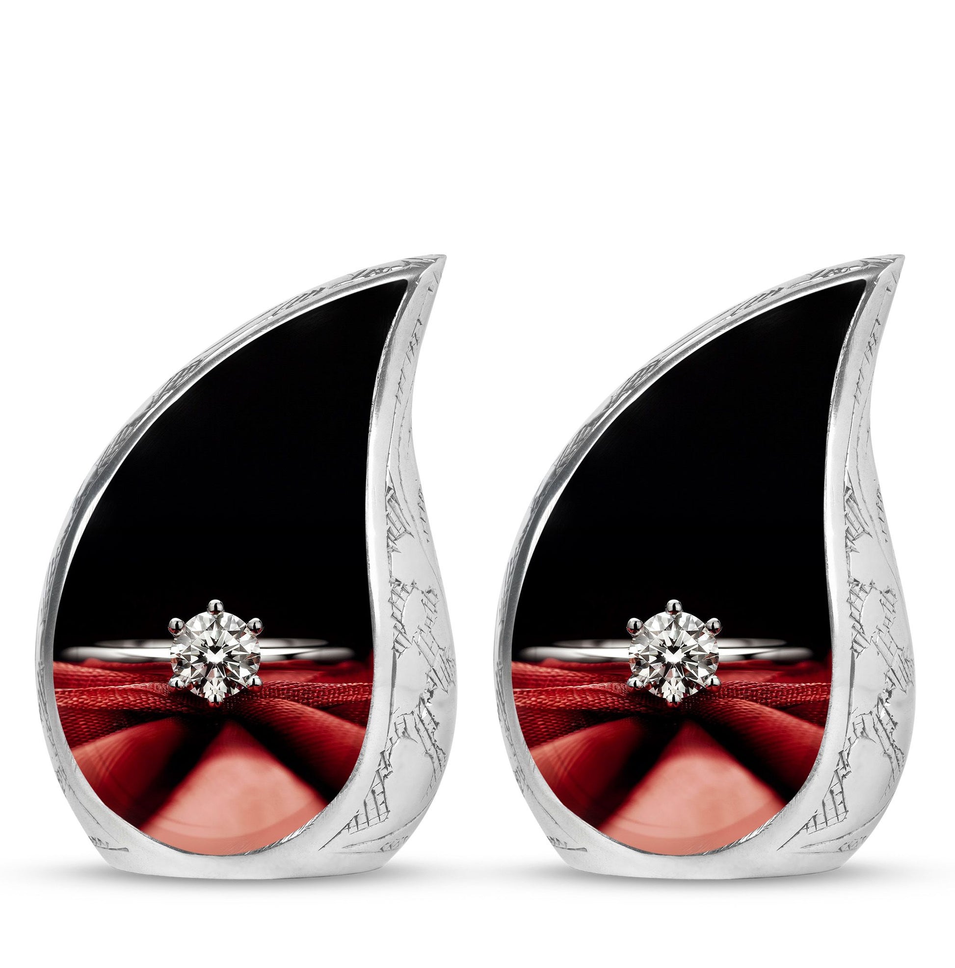 Ring Urn For Human Ashes Funeral, Ashes Memorial Urn