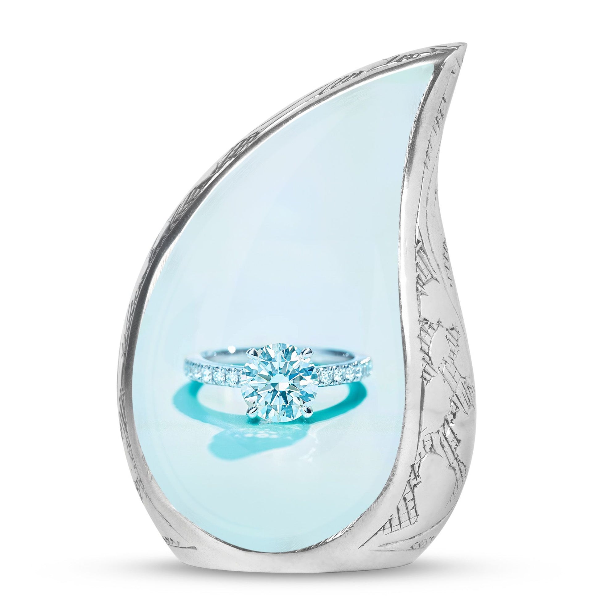 Ring Small Urn For Ashes Adult Male Large Funeral, Ashes Urn