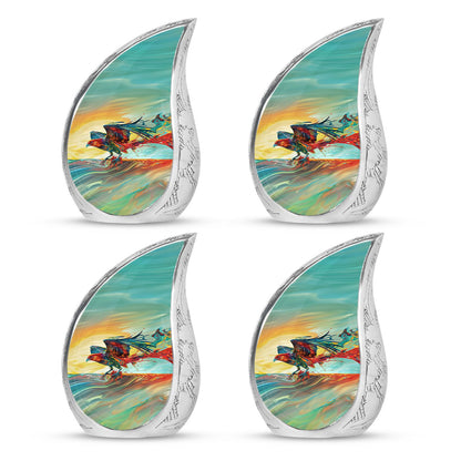 Personalized Bird Keepsake Urn for Human Ashes - 10-inch, 200 cu in - Yatskia