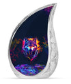 Wolf Keepsake Urn Funeral, Ashes Cremation Urn