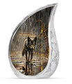 Wolf Urn For Ashes Adult Male Small Funeral, Ashes Memorial Urn