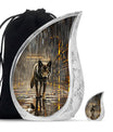 Wolf Urn For Ashes Adult Male Small Funeral, Ashes Memorial Urn