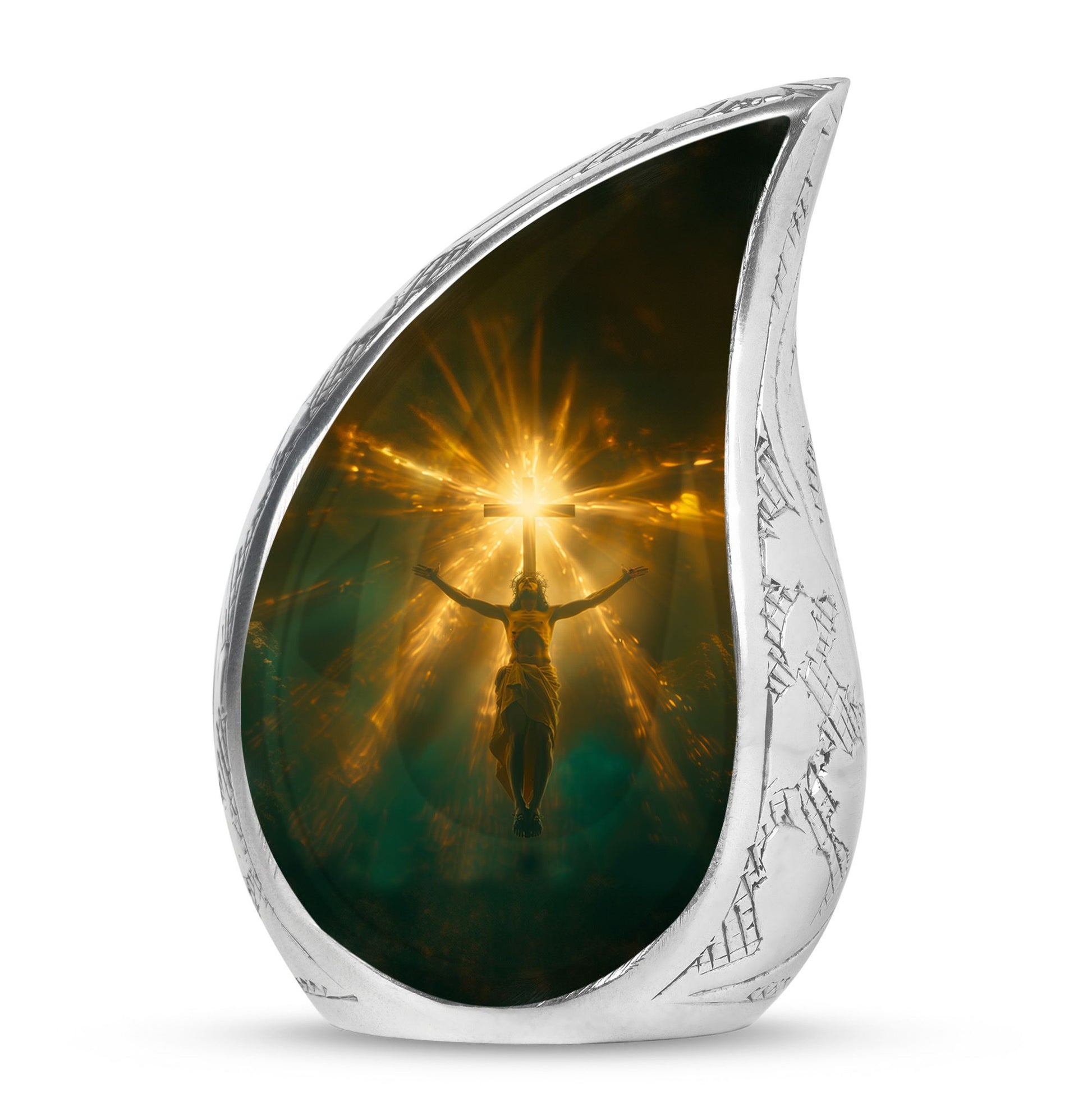 Jesus Small Ashes Urn Funeral, Ashes Cremation Urn For Ashes