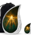 Jesus Small Ashes Urn Funeral, Ashes Cremation Urn For Ashes