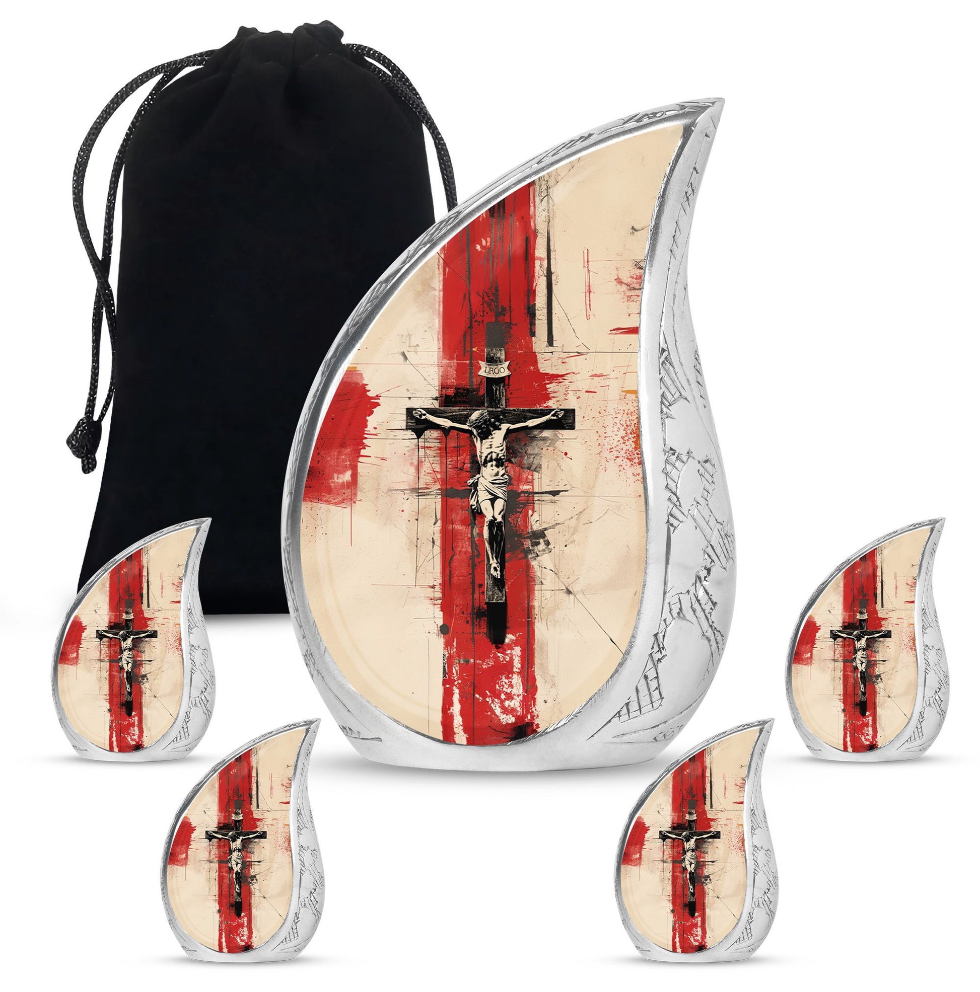 Jesus Small Urn For Human Ashes Large Funeral, Ashes Urn For Ashes