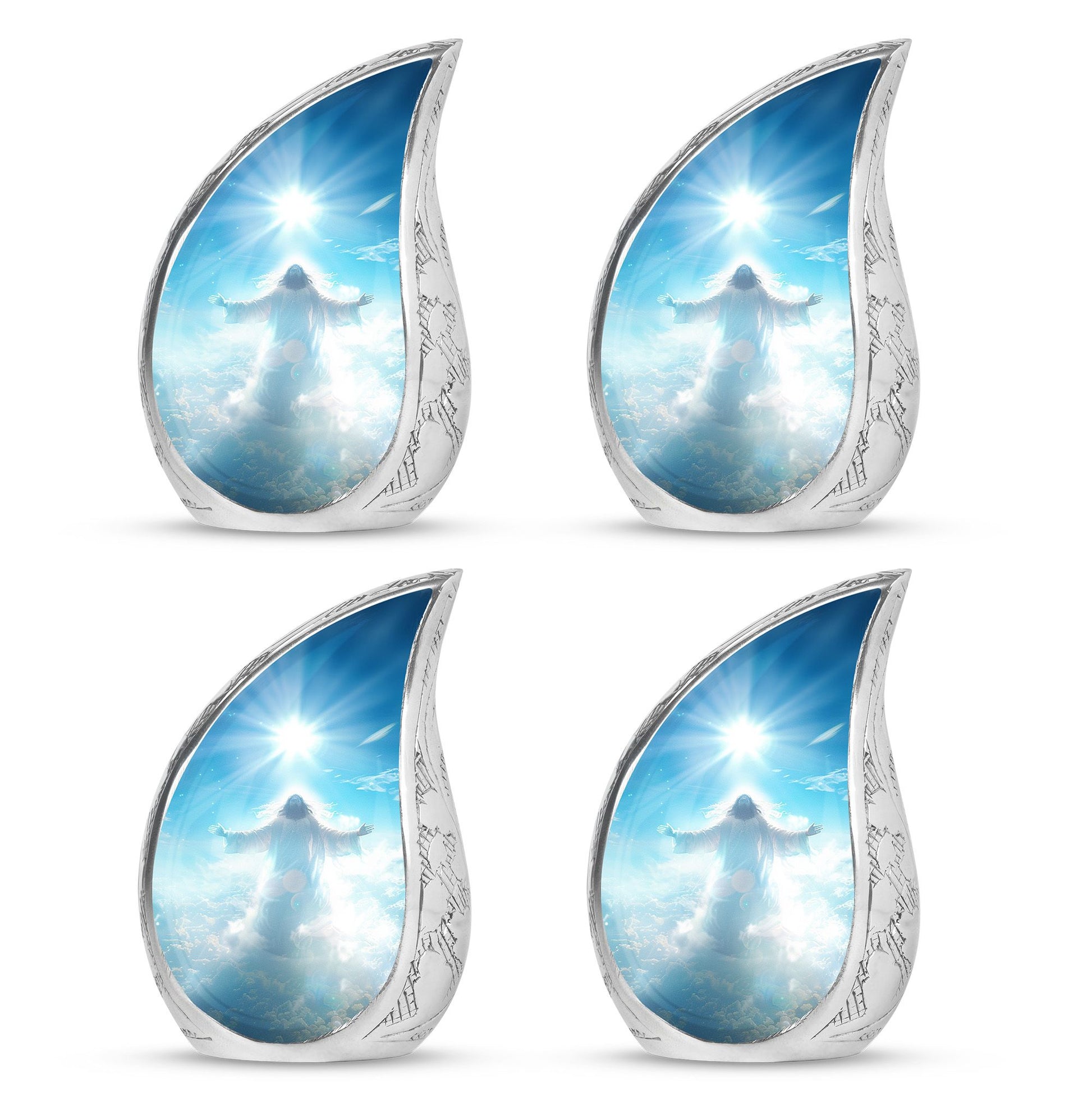 Jesus Small Ashes Keepsake Funeral, Ashes Cremation Urn